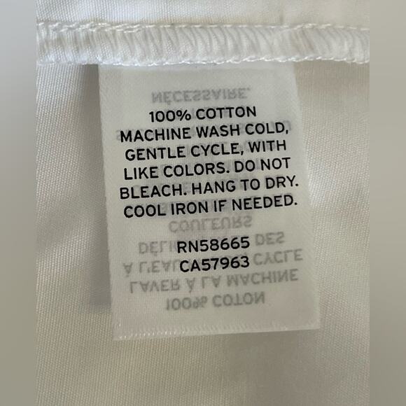 New ~ NORDSTROM ~ Puff Sleeve Belted 100%  Cotton Dress ~ VACAY CRUISE - Picture 8 of 11